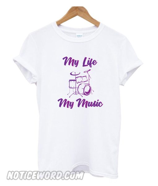 My Life My Musi smooth T shirt