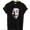 NEW Anonymous Mask Halftone Hacker Mask Black smooth T-Shirt