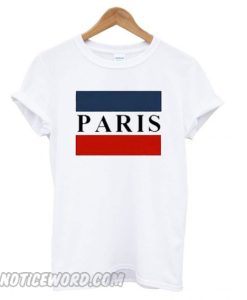 Paris Flag smooth T shirt