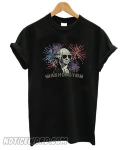 President George Washington on Sunglasses smooth T-Shirt