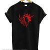 Red Dragon Horn Logo smooth T-shirt