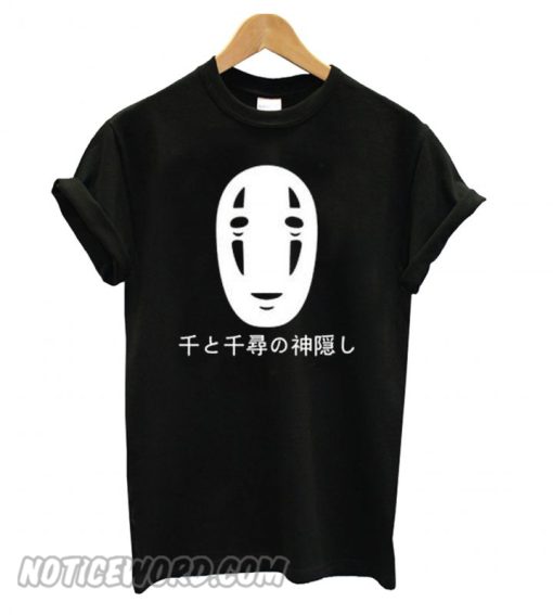 Spirited Away No Face Kaonashi Harajuku smooth T shirt