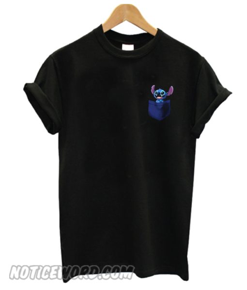 Stitch in pocket smooth T-shirt