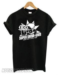 Super Saiyan Gym Power Level Over 9000 Dragon Ball Z Vegeta Goku Broly smooth T shirt