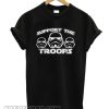 Support The Troops Black smooth T-Shirt