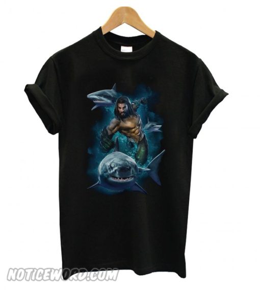 Swimming With Sharks Aquaman smooth T shirt