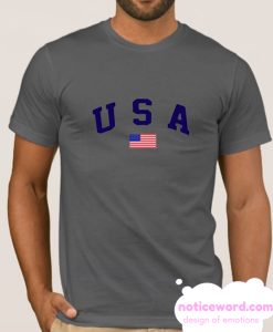 USA Flag smooth T-Shirt