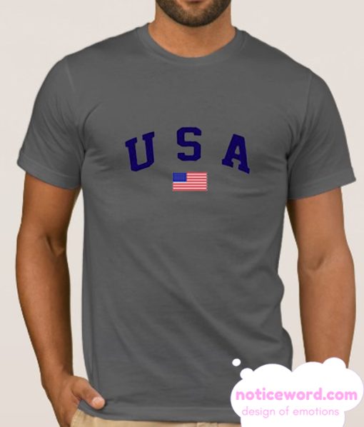 USA Flag smooth T-Shirt