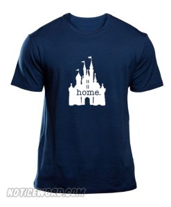 home disney castle smooth tshirt