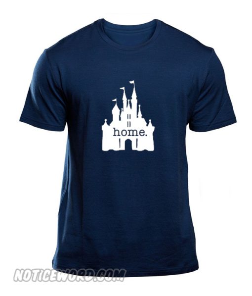 home disney castle smooth tshirt