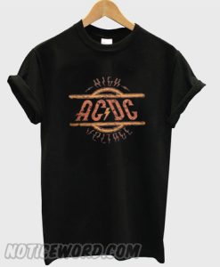 ACDC High Voltage Graphic smooth T-shirt