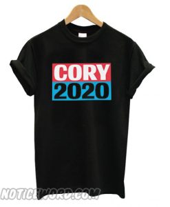 Cory Booker 2020 Black smooth T shirt