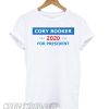 Cory Booker 2020 For President White smooth T shirt