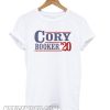 Cory Booker 2020 White smooth T shirt