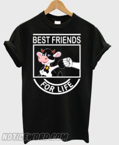 Cow Best Friends For Life smooth T-Shirt