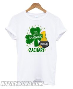 First birthday shirt Irish shamrock smooth T-Shirt