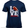 Football mom crew neck smooth T-Shirt