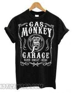 Gas Monkey Blood Sweat Beers smooth T shirt