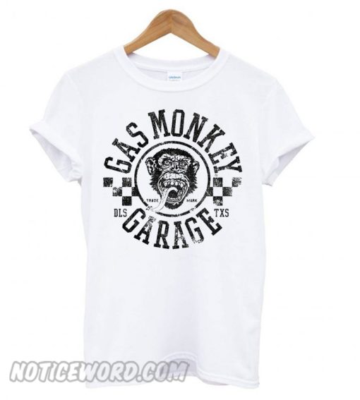 Gas Monkey Garage Rally White smooth T shirt