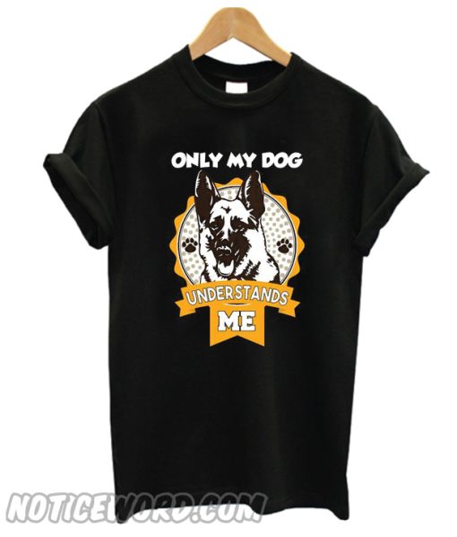 German Shepherd BLack Trending smooth Shirt