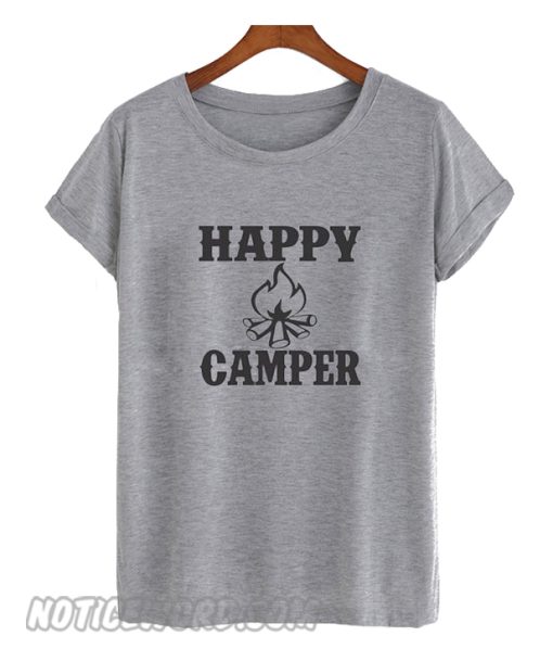 Happy Camper smooth T shirt