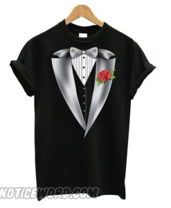 High Class Tuxedo Black smooth T shirt