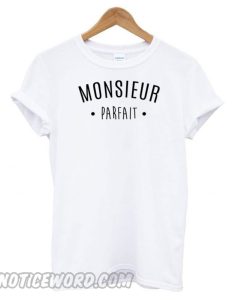 Homme Blanc Monsieur Parfait smooth T shirt