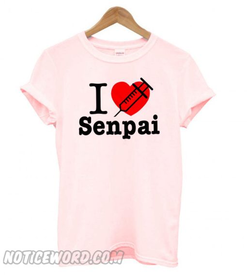 I Heart Senpai smooth T shirt