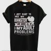 I Just Want To Pet My Hamster smooth T-shirt