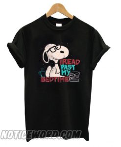 I Read Past My Bedtime smooth T shirt