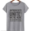 Introverts Unite smooth T-Shirt