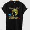 January Girl Living My Best Life Powerful Smart Strong Beauty Queen smooth T-shirt