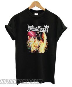 Judas Priest riding cat Star War smooth T shirt