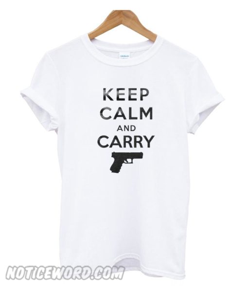 Keep Calm And Carry smooth T-shirt