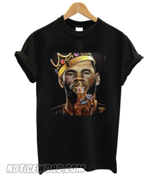 King James Basketball Inspired Lebron James smooth T-Shirt