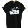 Legends Are Born In March smooth T-shirt