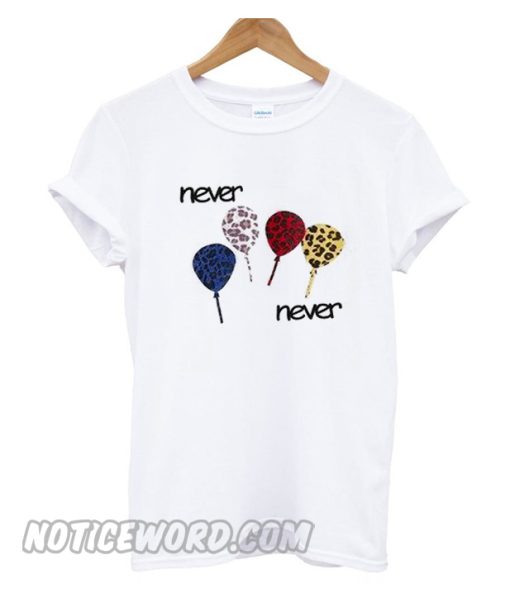 Letter And Balloon smooth T Shirt