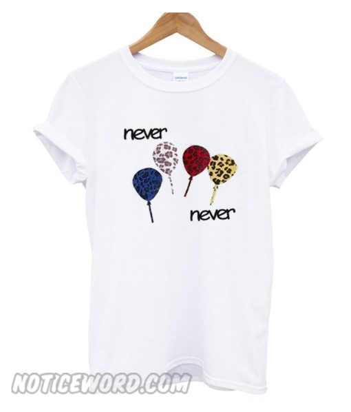 Letter And Balloon smooth T Shirt