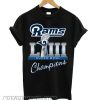 Los Angeles Rams Champions Super Bowl Liii 2019 smooth T shirt