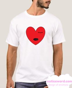 Love Lip With Funny Eyebrow smooth T-Shirt