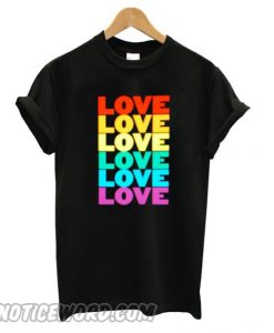 Love Love Rainbow smoothT shirt