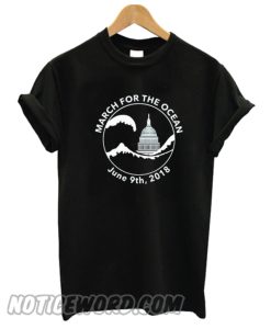 March for the Ocean smooth T-shirt