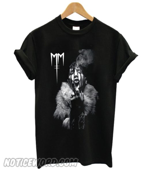 Marilyn Manson smoking elegant smooth T-Shirt