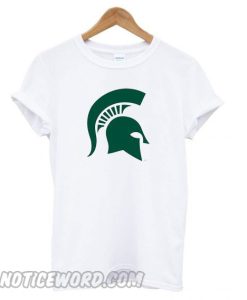 Michigan State Spartans Primary Logo smooth T shirt