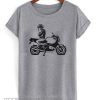 Motorcycle Flat Foot Funny smooth T-shirt