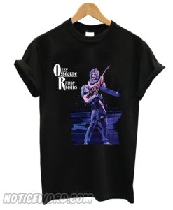 OZZY OSBOURNE RANDY RHOADS BLACK SABBATH smooth T-SHIRT