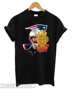 Patriots Infinity Gauntlet Tom Brady smooth T shirt