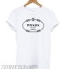 Prada Crew Logo smooth T shirt