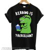 Reading Is T-Rexcellent Dinosaur smooth T shirt