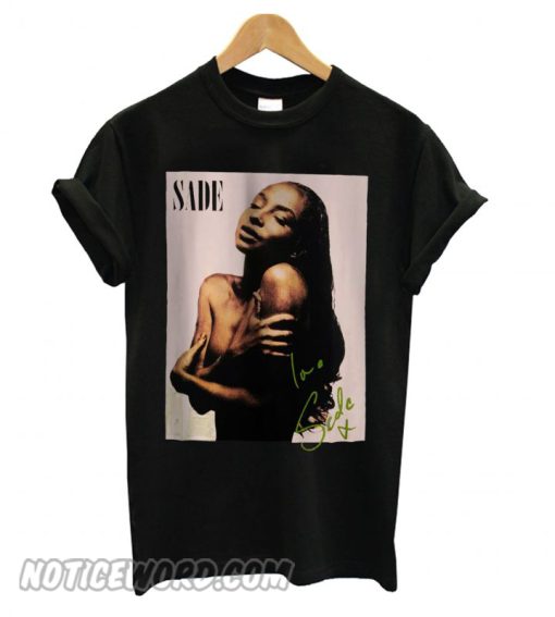 Sade Black smooth T shirt